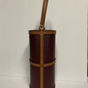 Emerson Bottle Holder Bucket Bag Maroon