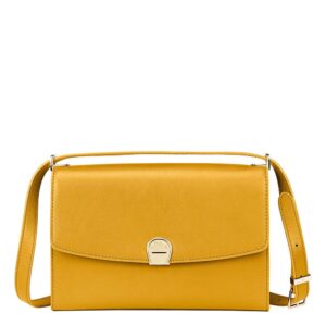 CELESTE SHOULDER BAG S-Tanned Yellow